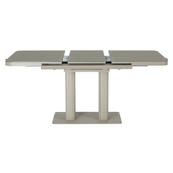 Glass Dining Table Extending in Rectangular for 4 to 6 People - Freya