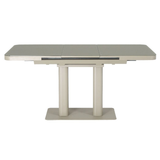 Glass Dining Table Extending in Rectangular for 4 to 6 People - Freya