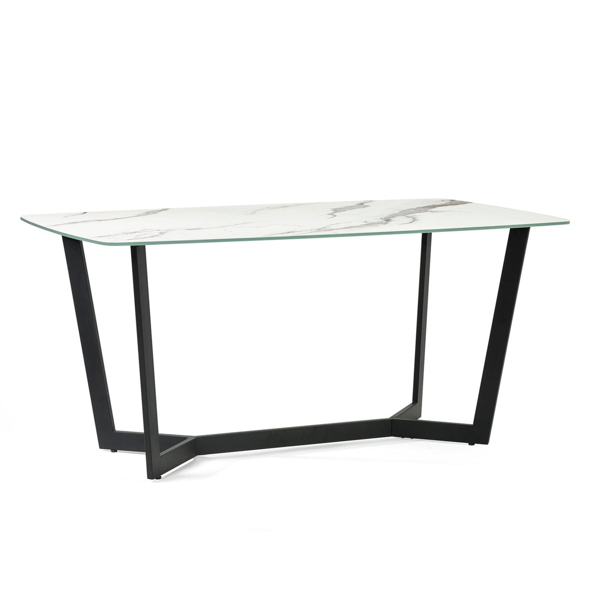 Glass Dining Table for 6 People - Olympus