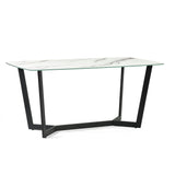Glass Dining Table for 6 People - Olympus