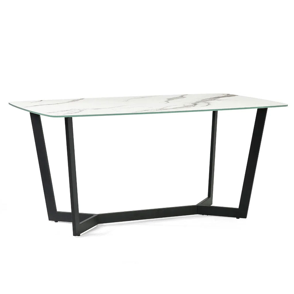 Glass Dining Table for 6 People - Olympus