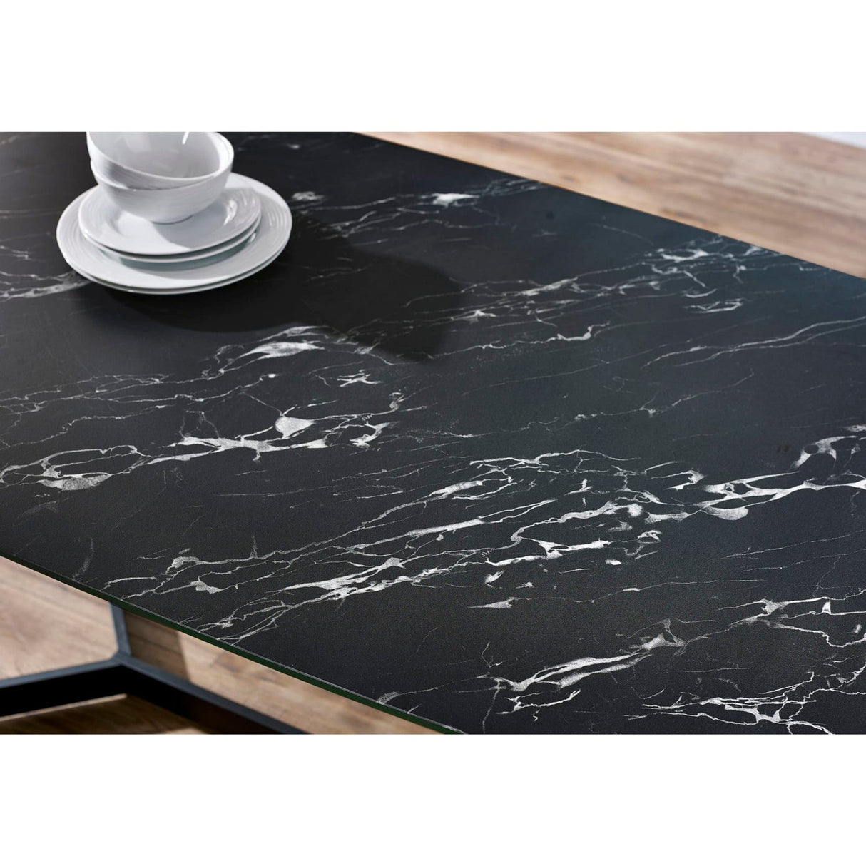 Glass Dining Table for 6 People - Olympus
