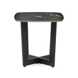 Glass Lamp Table Square - Olympus