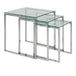 Glass Nest Of 3 Tables - Katrine