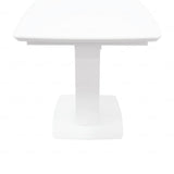 Glass Top Dining Table for 4 to 6 People Extending - Logato