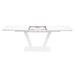 Glass Top Dining Table for 4 to 6 People Extending - Logato
