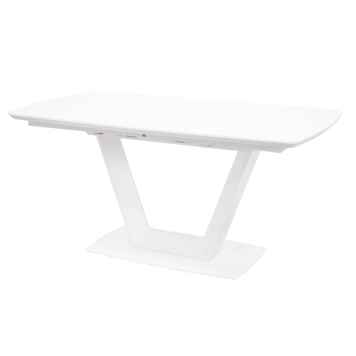 Glass Top Dining Table for 6 to 8 People Extending - Logato