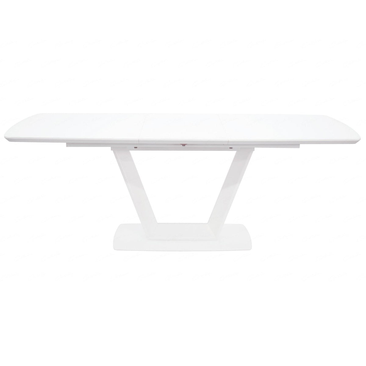 Glass Top Dining Table for 6 to 8 People Extending - Logato