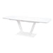 Glass Top Dining Table for 6 to 8 People Extending - Logato