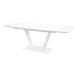 Glass Top Dining Table 210cm Wide for 6 to 8 People Extending - Logato