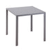 Glass Top Kitchen Dining Table Square for 2 to 4 People - Velmora