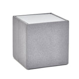 Glass Top Lamp Table With Fabric Base - Rohe