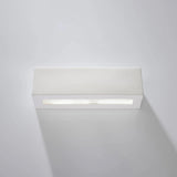 Glass Wall Light With Ceramic Lamp - Cafe Au Lait