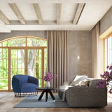 Glass Wall Light With Vici Lamp - Deep Space