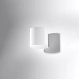 Glass Wall Light With Vici Lamp - Deep Space