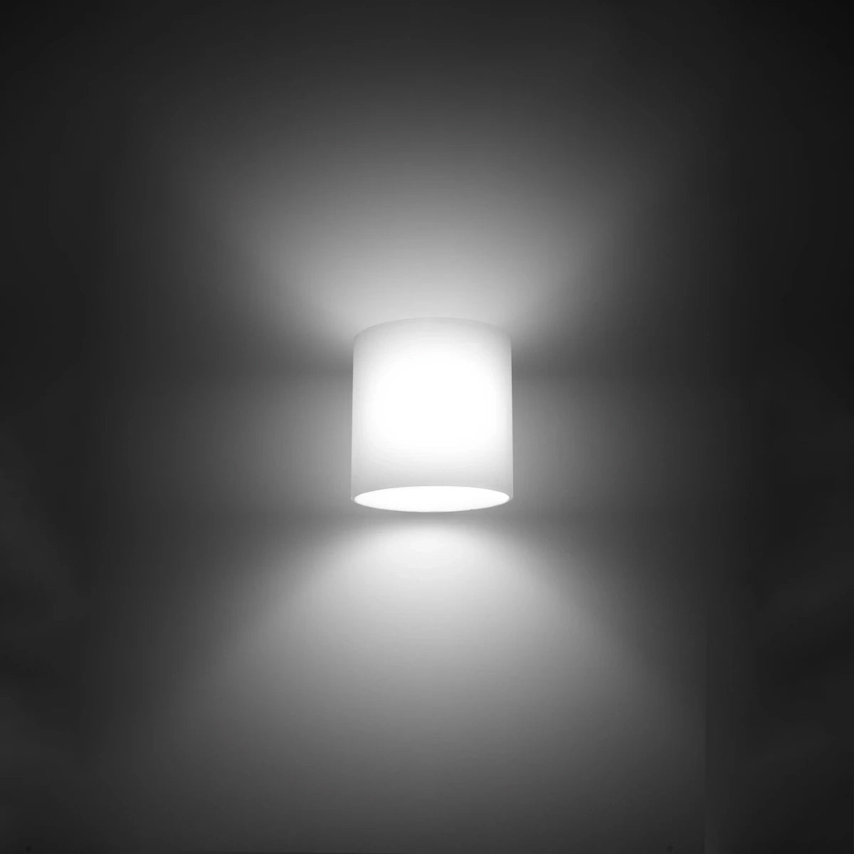Glass Wall Light With Vici Lamp - Deep Space