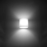 Glass Wall Light With Vici Lamp - Deep Space