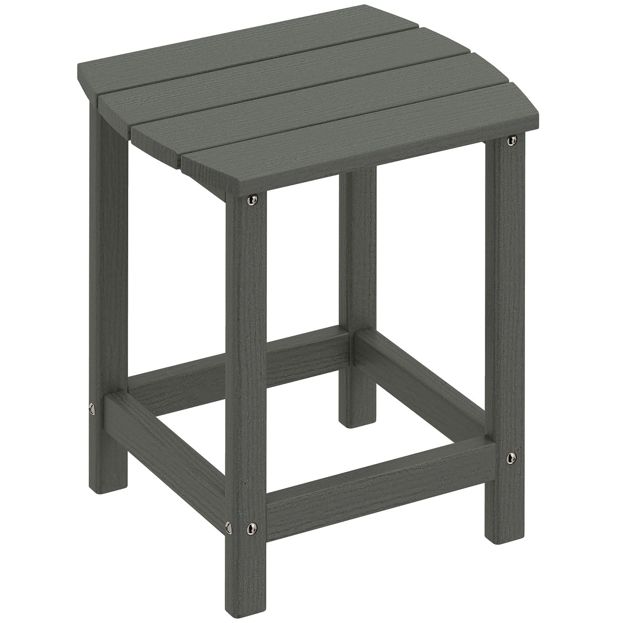 HDPE Outdoor Garden Side Table - Velmora