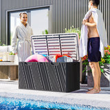 HDPE Outdoor Garden Storage Box 380Ltr - Velmora