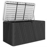 HDPE Outdoor Garden Storage Box 380Ltr - Velmora