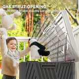 HDPE Outdoor Garden Storage Box 380Ltr - Velmora