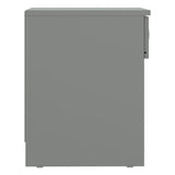 High Gloss Bedside Cabinet With 1 Drawer - Denver