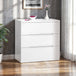 High Gloss Chest Of 3 Drawers - Manhattan