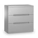 High Gloss Chest Of 3 Drawers - Manhattan
