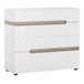High Gloss Chest Of 4 Drawers 96cm Wide - Chelsea