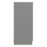 High Gloss Chest Of 6 Drawers - Denver