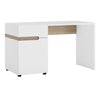 High Gloss Desk for Home And Office With 1 Door And 1 Drawer - Chelsea