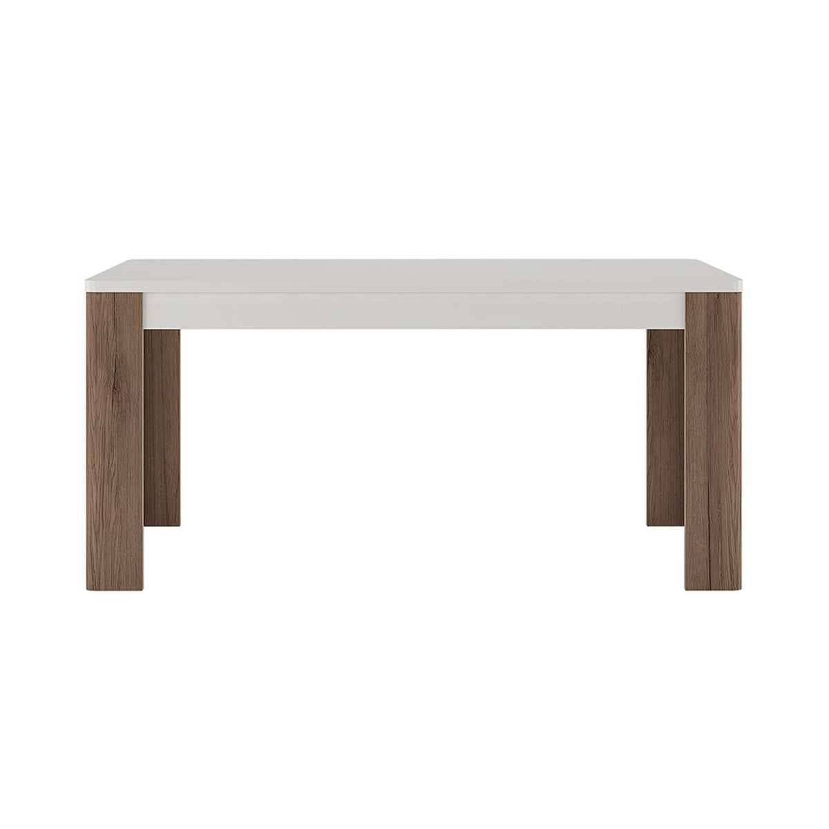 High Gloss Dining Table for 6 People Rectangular - Toronto