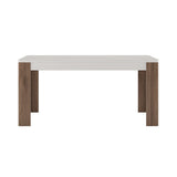 High Gloss Dining Table for 6 People Rectangular - Toronto