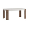 High Gloss Dining Table for 6 People Rectangular - Toronto