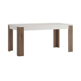 High Gloss Dining Table for 6 People Rectangular - Toronto