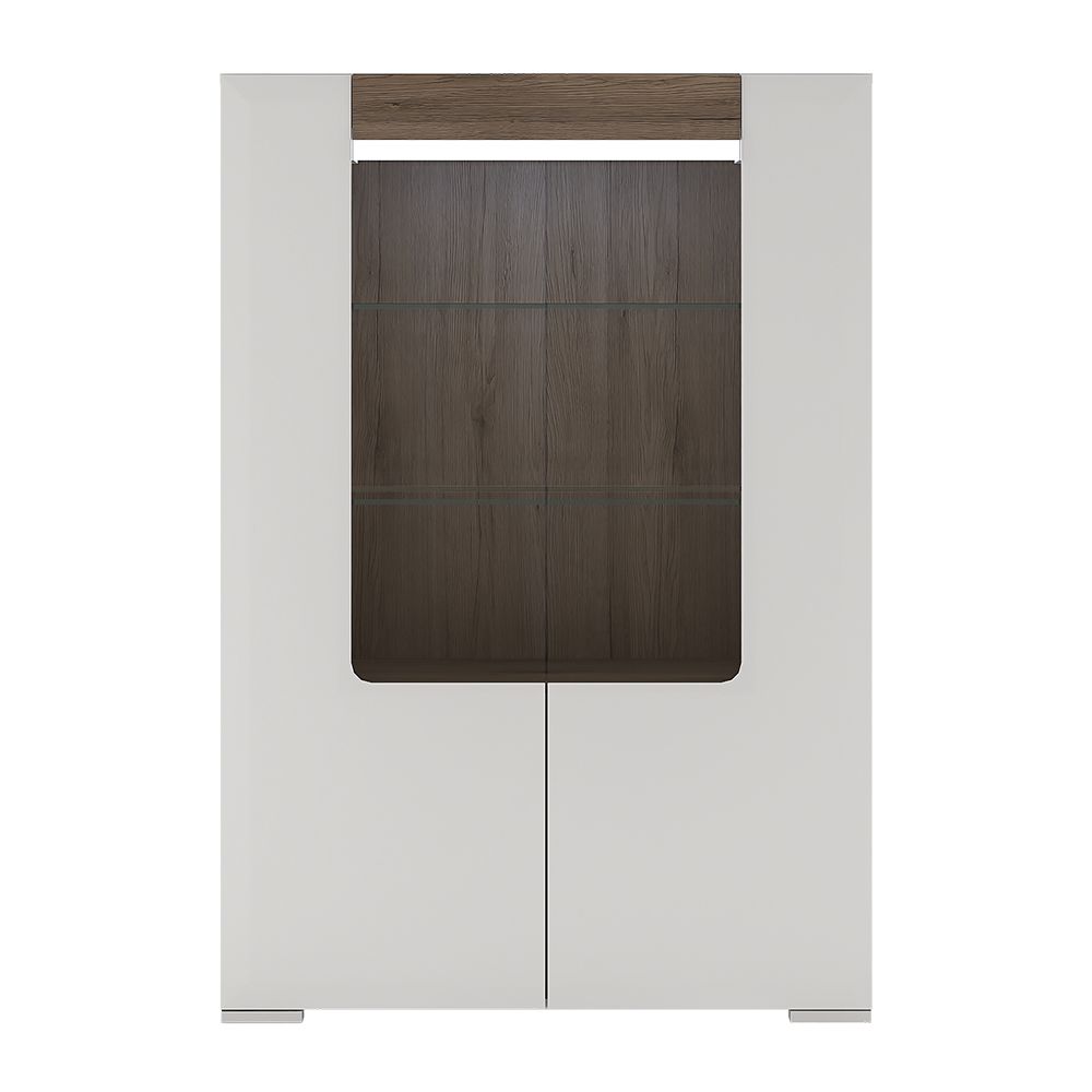 High Gloss Display Cabinet With 2 Doors - Toronto