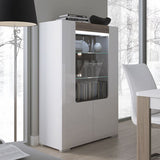 High Gloss Display Cabinet With 2 Doors - Toronto