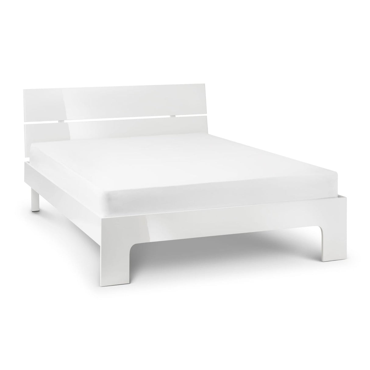 High Gloss Double Bed - Manhattan