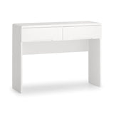 High Gloss Dressing Table With 2 Drawers - Manhattan