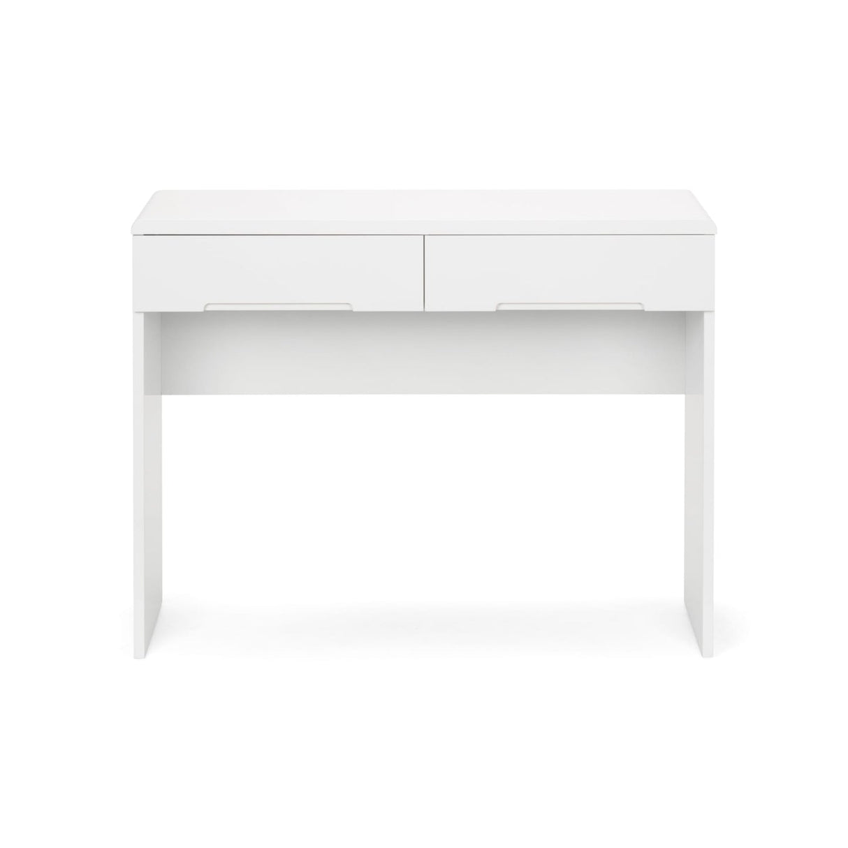 High Gloss Dressing Table With 2 Drawers - Manhattan