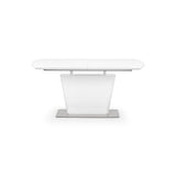 High Gloss Extending Dining Table for 4 to 6 People Rectangular - Como