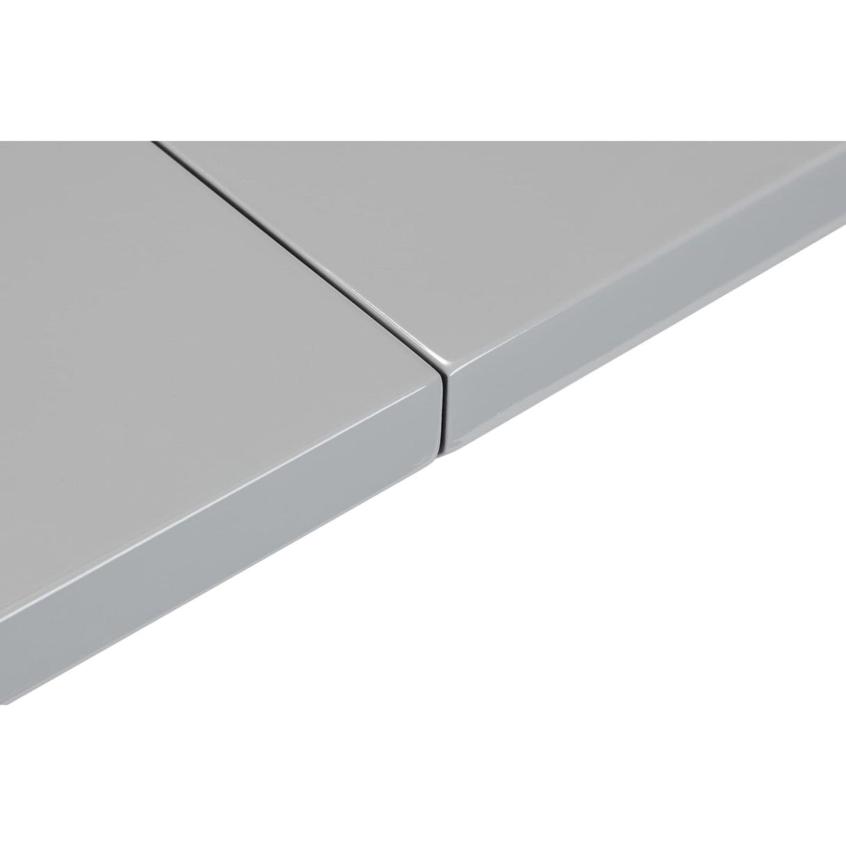 High Gloss Extending Dining Table for 4 to 6 People Rectangular - Como