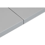 High Gloss Extending Dining Table for 4 to 6 People Rectangular - Como