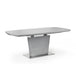 High Gloss Extending Dining Table for 4 to 6 People Rectangular - Como