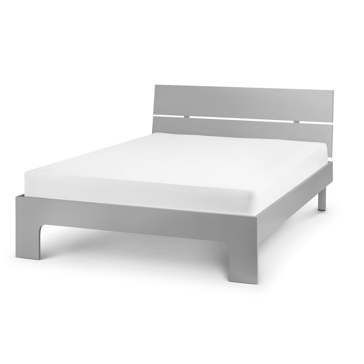 High Gloss King Size Bed - Manhattan