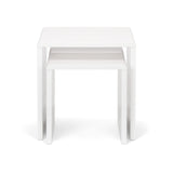 High Gloss Nest Of 2 Tables - Manhattan