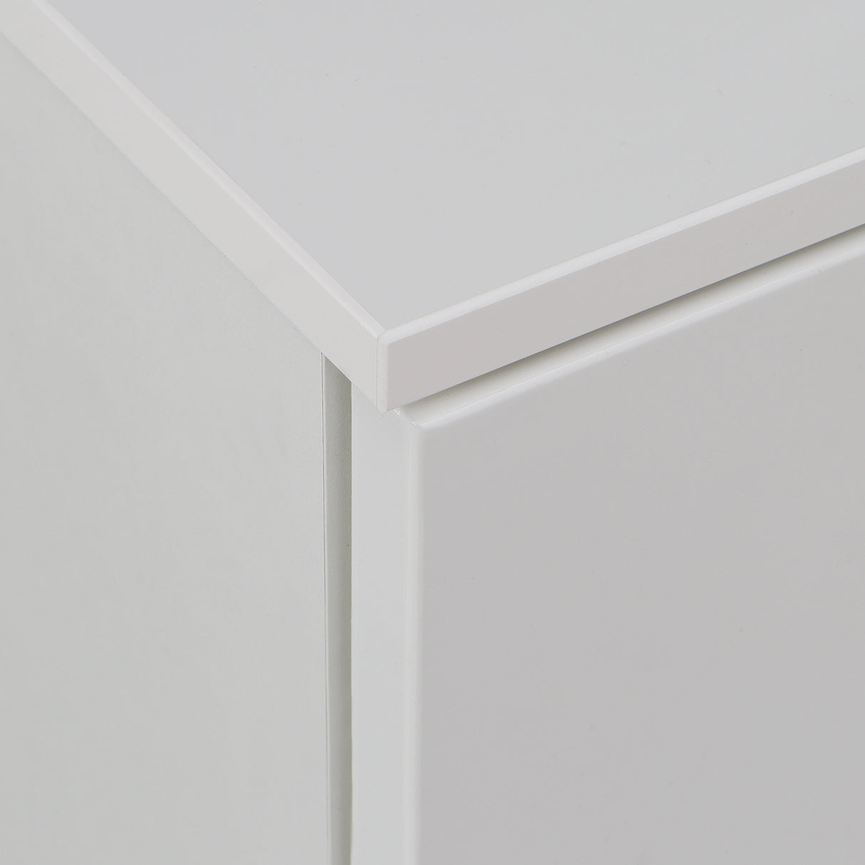 High Gloss Sideboard With 2 Doors And 2 Drawers - Sienna