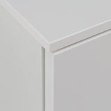 High Gloss Sideboard With 2 Doors And 2 Drawers - Sienna