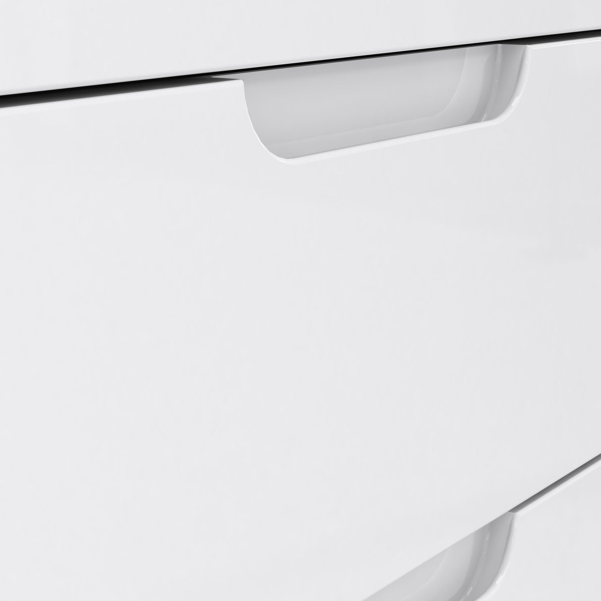 High Gloss Sideboard With 2 Doors And 4 Drawers - Sienna