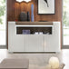 High Gloss Sideboard With 3 Doors - Toronto